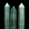 置物　六角柱　アベンチュリン　約2～2.5×7.6～8.6cm [co-g2103]