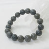 [Japanese Famous Stone] Bracelet Geomark Site <Made in Toyooka City, Hyogo Prefecture> Round [br-g8073]