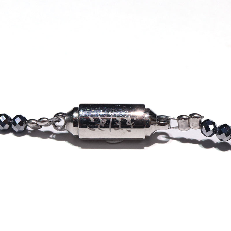 【ことほぎ】ネックレス　テラヘルツ　カット約2mm　約45cm  [co-g2117]