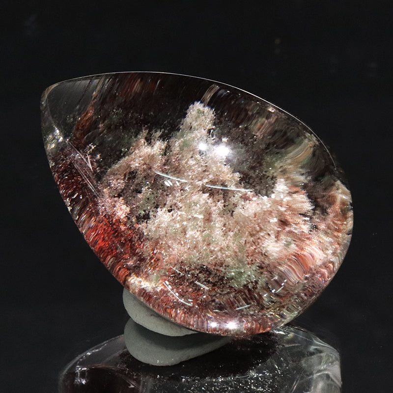 【動画】ルース　ガーデンクォーツ＜ブラジル産＞　ドロップ型  [co-g2128]