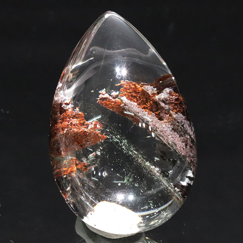 【動画】ルース　ガーデンクォーツ＜ブラジル産＞　ドロップ型  [co-g2128]