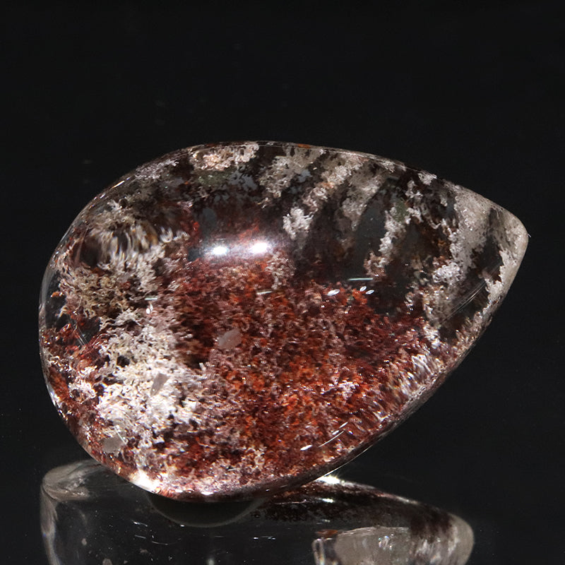 【動画】ルース　ガーデンクォーツ＜ブラジル産＞　ドロップ型  [co-g2128]