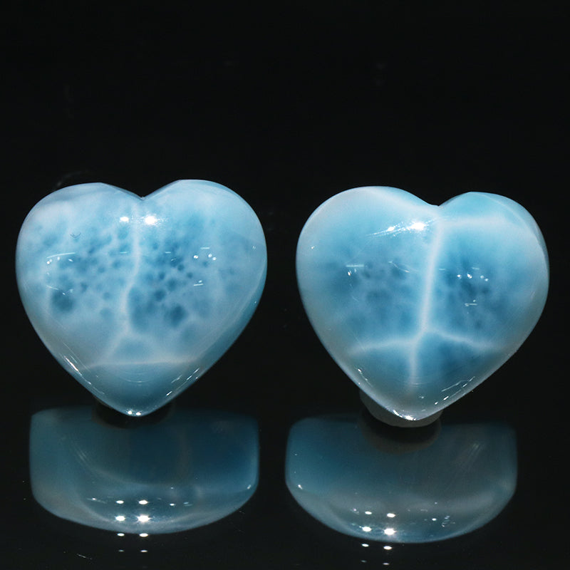 ルース　ラリマー＜ドミニカ産＞　ハート型  [co-g2137]