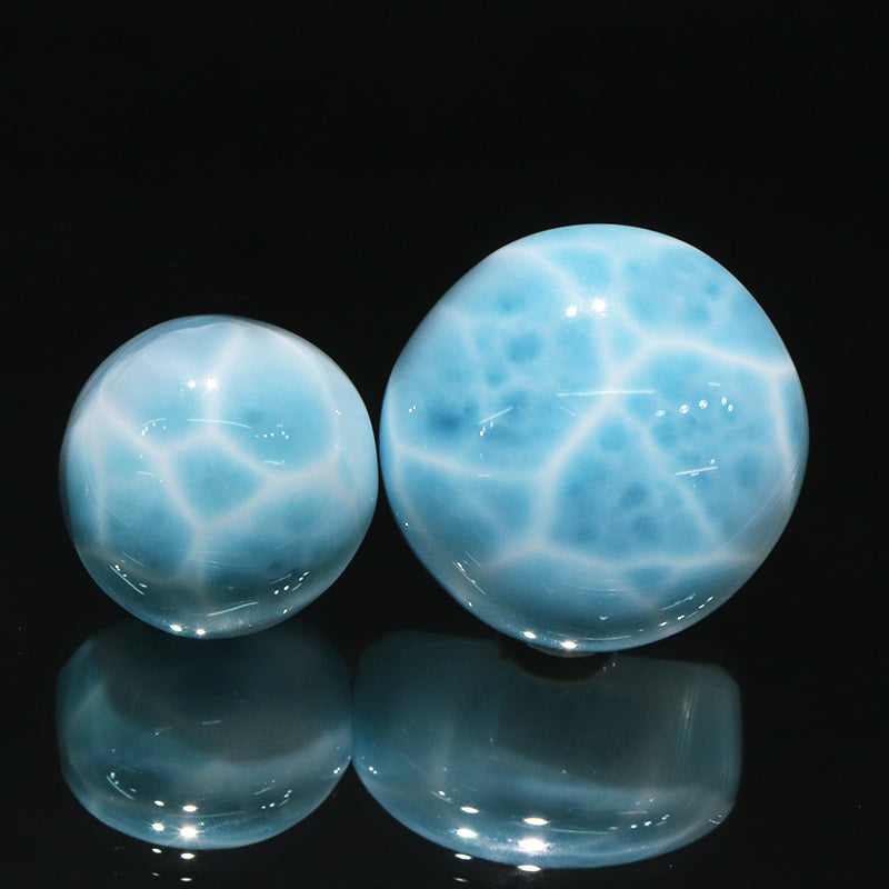 ルース　ラリマー＜ドミニカ産＞　丸型  [co-g2138]