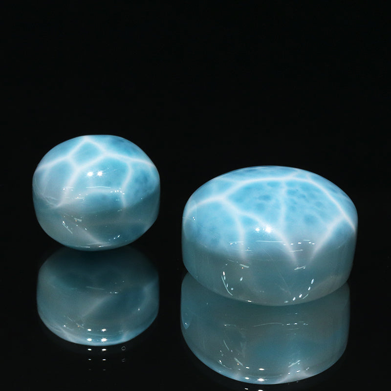 ルース　ラリマー＜ドミニカ産＞　丸型  [co-g2138]