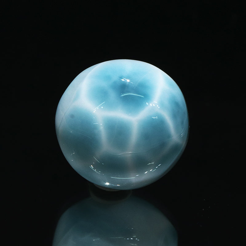 ルース　ラリマー＜ドミニカ産＞　丸型  [co-g2138]