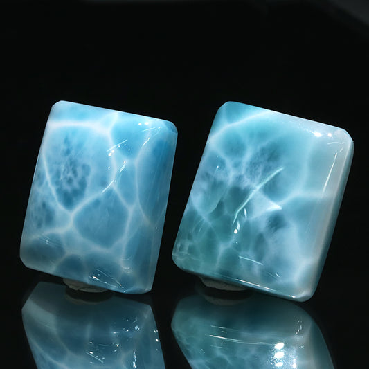 ルース　ラリマー＜ドミニカ産＞　スクエア型  [co-g2140]