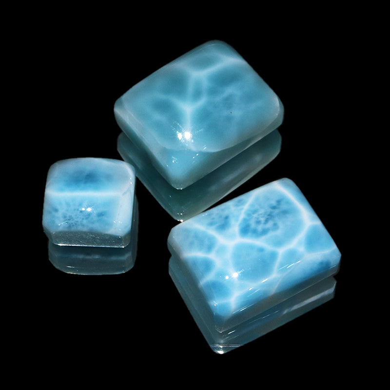 ルース　ラリマー＜ドミニカ産＞　スクエア型  [co-g2140]