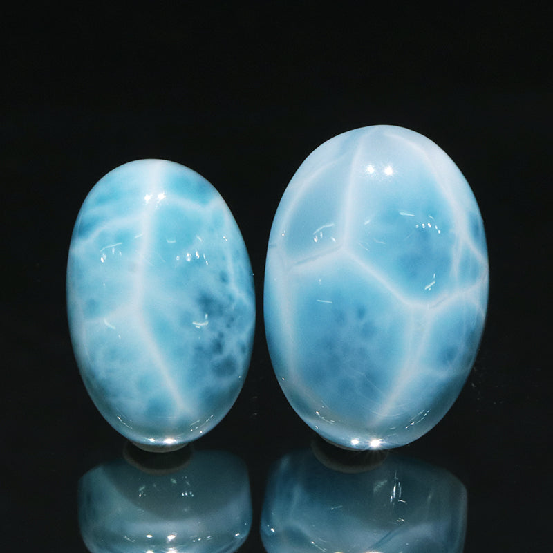 ルース　ラリマー＜ドミニカ産＞　オーバル型  [co-g2141]