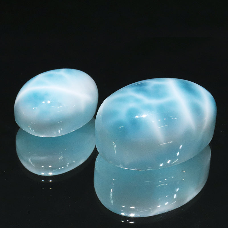 ルース　ラリマー＜ドミニカ産＞　オーバル型  [co-g2141]