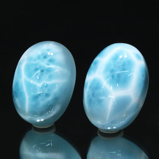 ルース　ラリマー＜ドミニカ産＞　オーバル型  [co-g2141]