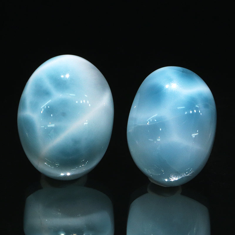 ルース　ラリマー＜ドミニカ産＞　オーバル型  [co-g2141]