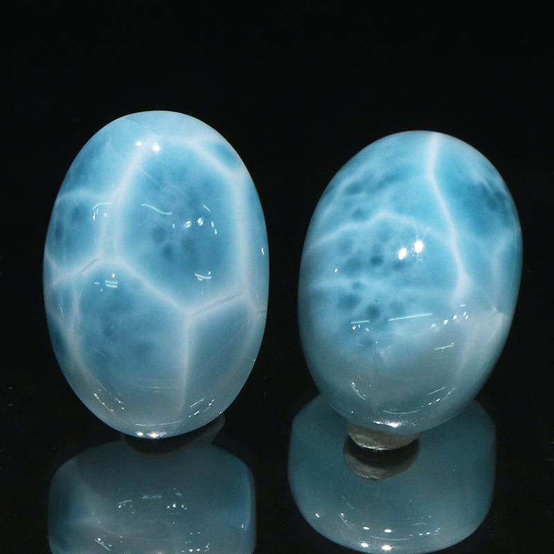 ルース　ラリマー＜ドミニカ産＞　オーバル型  [co-g2141]