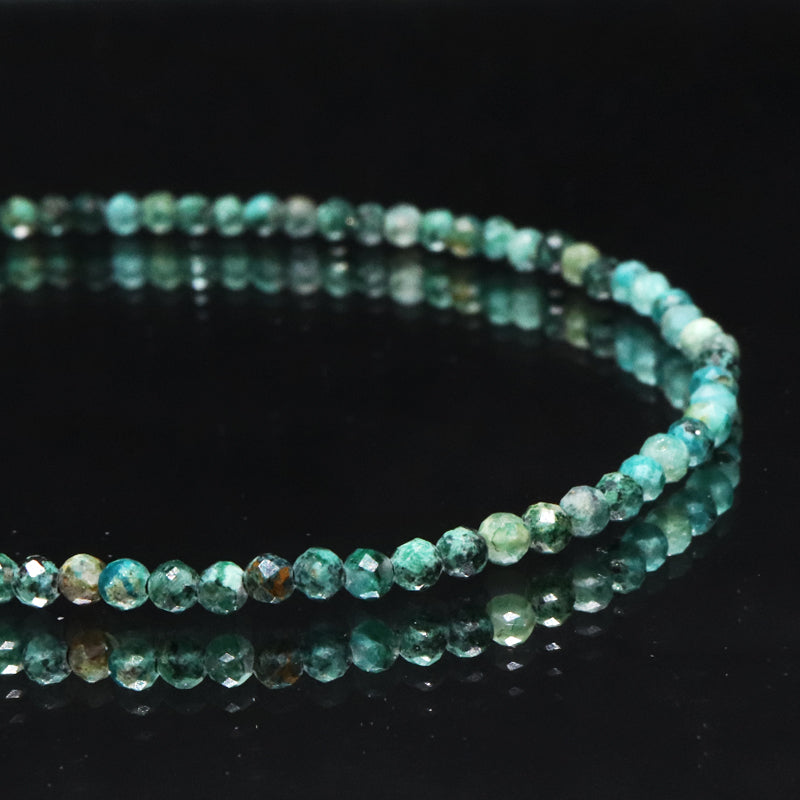 ネックレス　カット　約2mm　ステンレス製　アジャスター付き  [co-g2142]