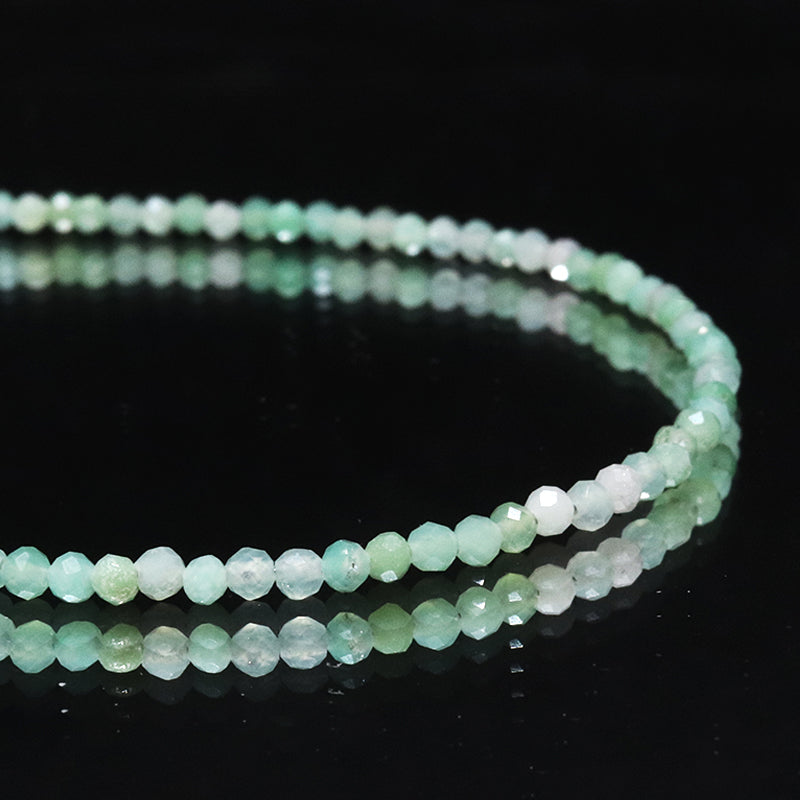 ネックレス　カット　約2mm　ステンレス製　アジャスター付き  [co-g2142]