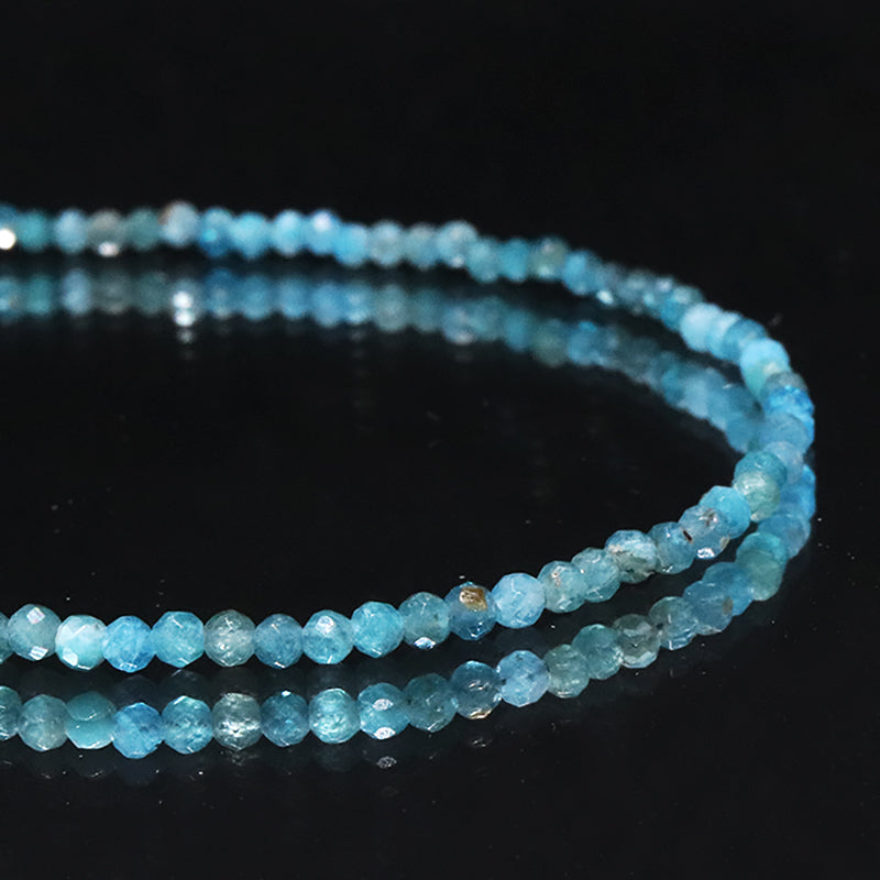 ネックレス　カット　約2mm　ステンレス製　アジャスター付き  [co-g2142]