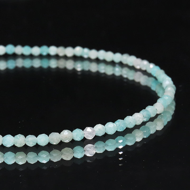 ネックレス　カット　約2mm　ステンレス製　アジャスター付き  [co-g2142]