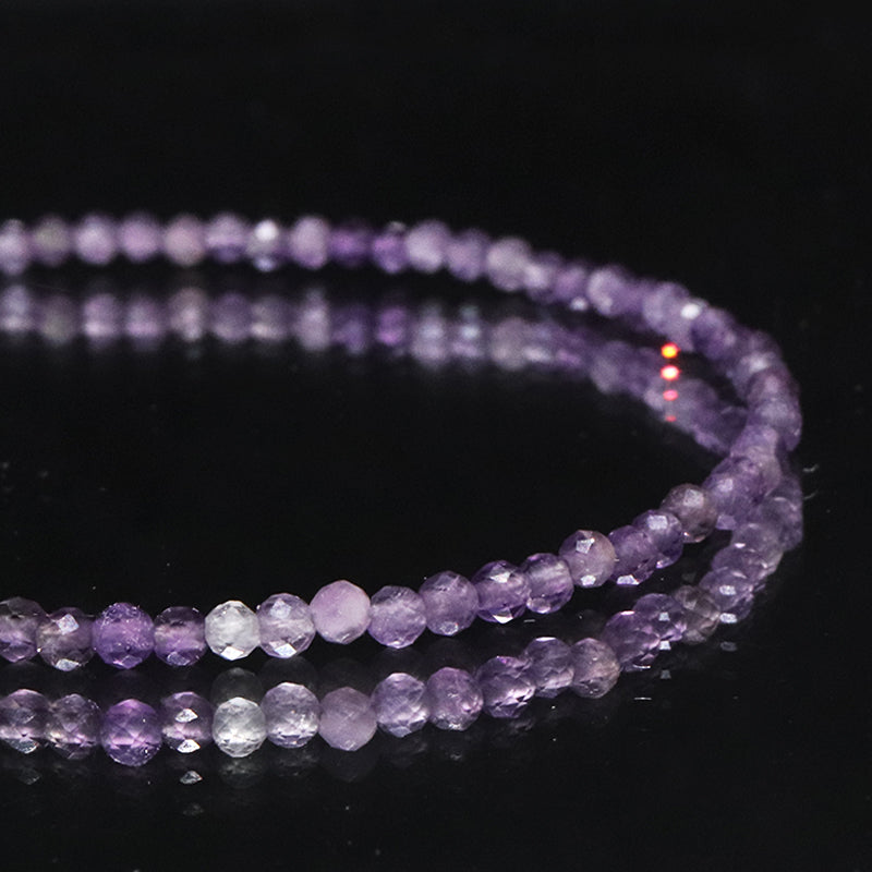 ネックレス　カット　約2mm　ステンレス製　アジャスター付き  [co-g2142]