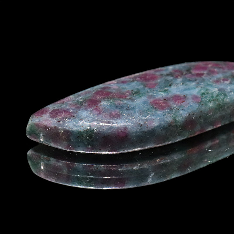 ルース　ルビーインカイヤナイト　変形型　約11～18mm×約21～33mm　ケース入り　ランダム発送  [co-g2192]