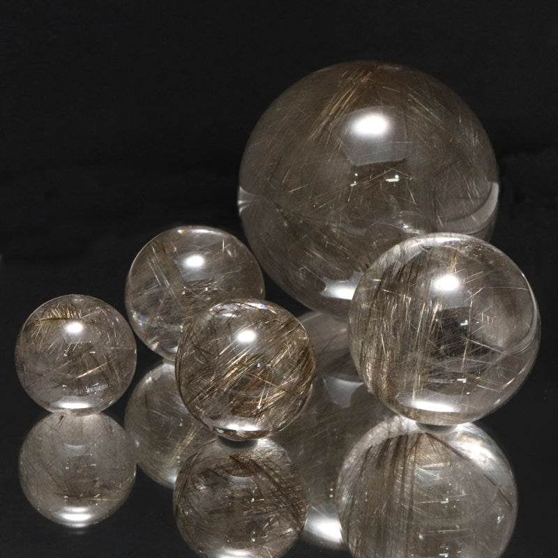 丸玉　シルバールチル　ブラジル産　丸 [co-g2179]