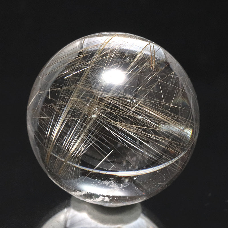 丸玉　シルバールチル　ブラジル産　丸 [co-g2179]