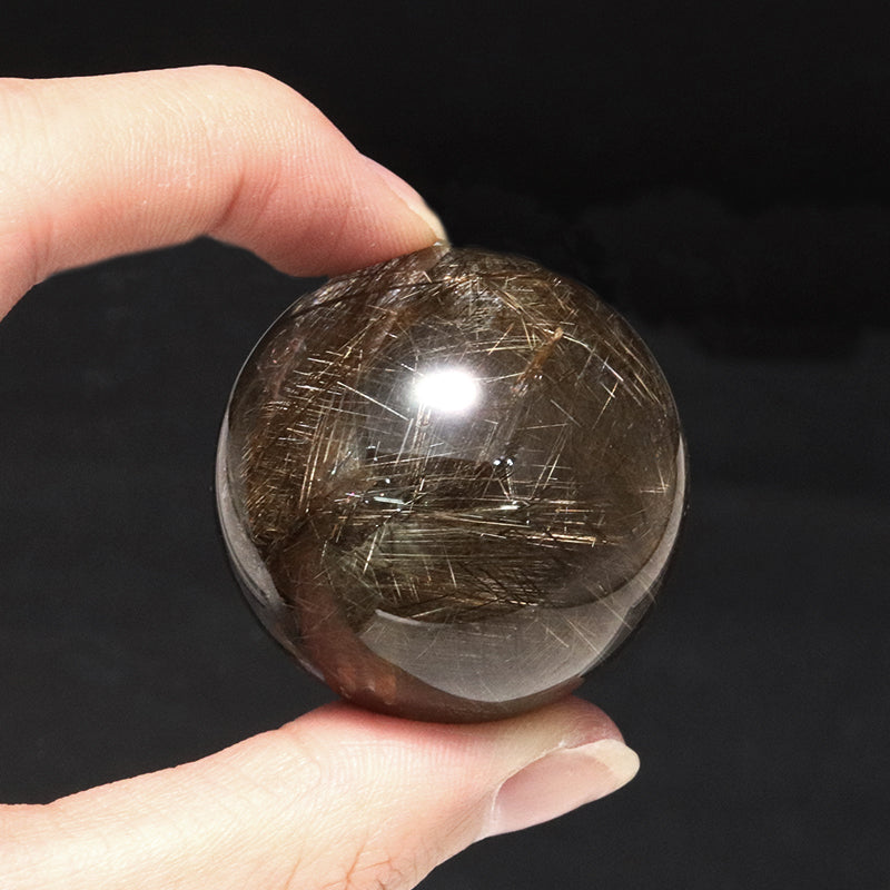 丸玉　シルバールチル　ブラジル産　丸 [co-g2179]