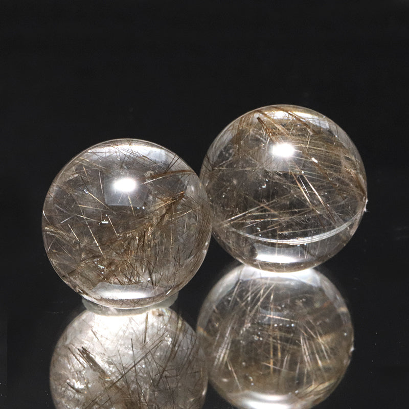 丸玉　シルバールチル　ブラジル産　丸 [co-g2179]