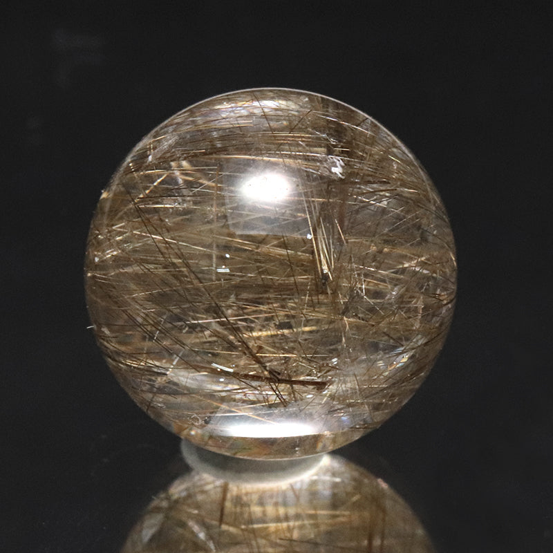 丸玉　シルバールチル　ブラジル産　丸 [co-g2179]