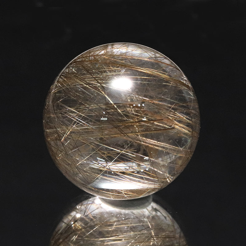 丸玉　シルバールチル　ブラジル産　丸 [co-g2179]