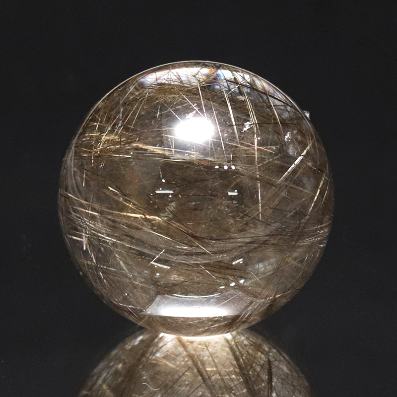 丸玉　シルバールチル　ブラジル産　丸 [co-g2179]