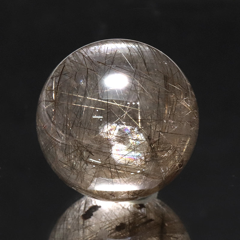 丸玉　シルバールチル　ブラジル産　丸 [co-g2179]