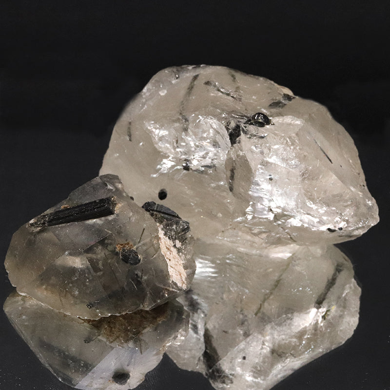 原石　トルマリンインクォーツ　ブラジル産　ランダム発送  [co-g2180]