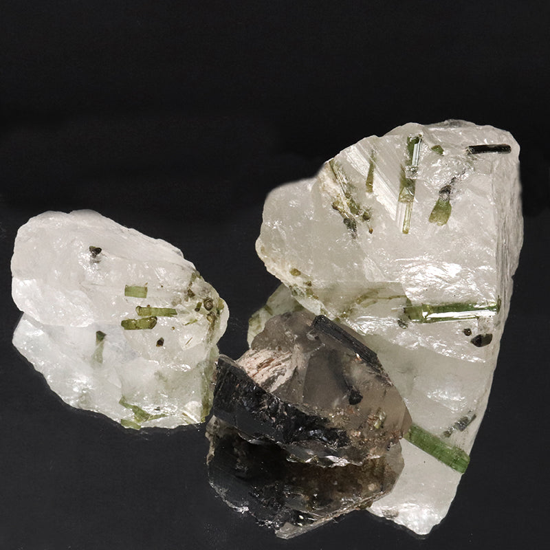 原石　トルマリンインクォーツ　ブラジル産　ランダム発送  [co-g2180]