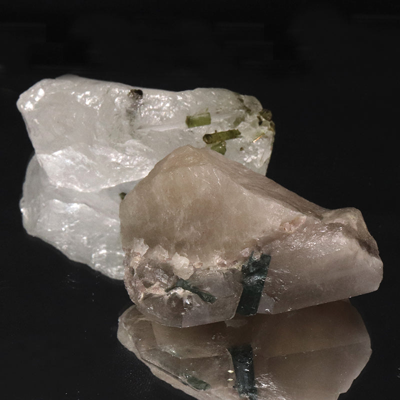 原石　トルマリンインクォーツ　ブラジル産　ランダム発送  [co-g2180]