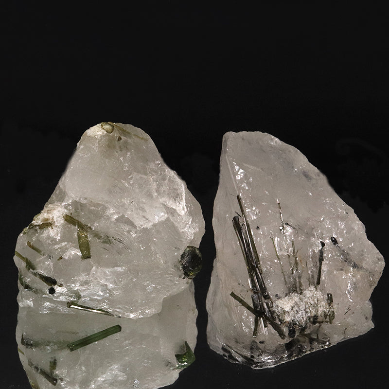 原石　トルマリンインクォーツ　ブラジル産　ランダム発送  [co-g2180]