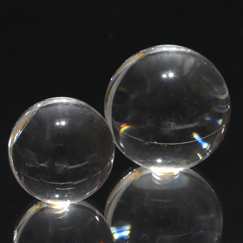 丸玉　水晶　約2～2.7cm　ブラジル産  [co-g21859]