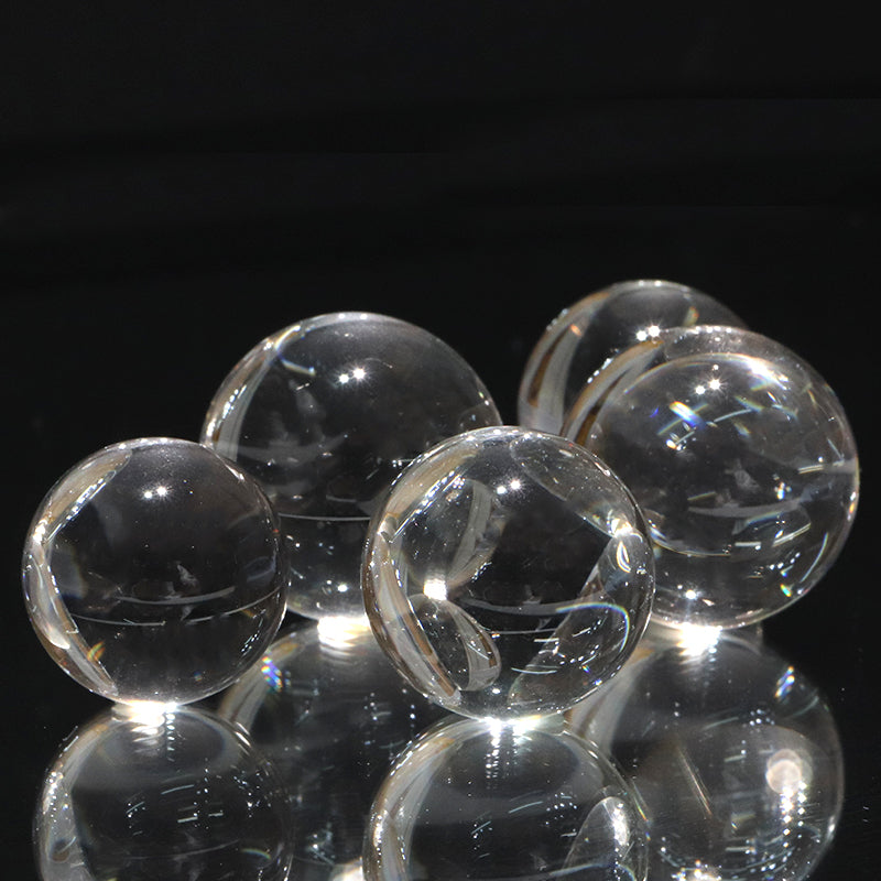 丸玉　水晶　約2～2.7cm　ブラジル産  [co-g21859]