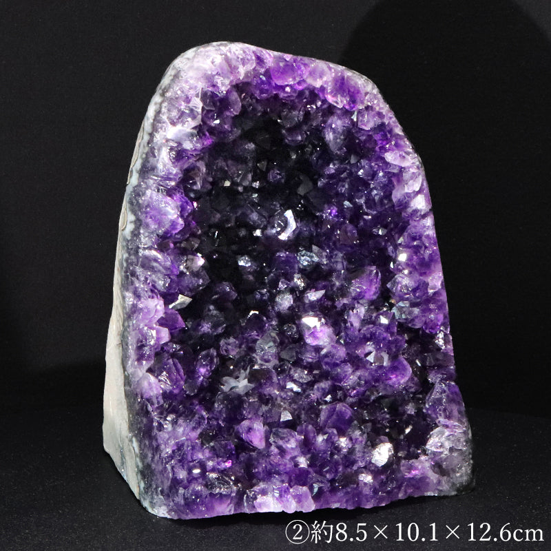 【動画】【一点物】クラスター　アメジスト　ウルグアイ産　全4種  [co-g2197]