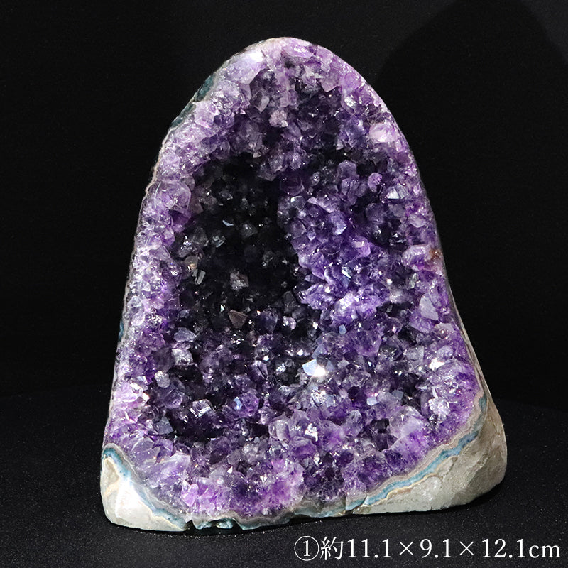 【動画】【一点物】クラスター　アメジスト　ウルグアイ産　全4種  [co-g2197]