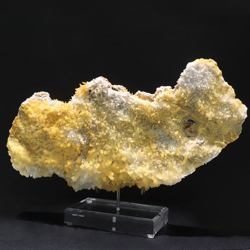 【動画】【一点物】クラスター　タンジェリンクォーツ　ミャンマー産　全2種 [co-g2196]