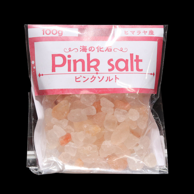 Pink rock salt from the Himalayas, with packaging, approx. 100g [gr-g0123]