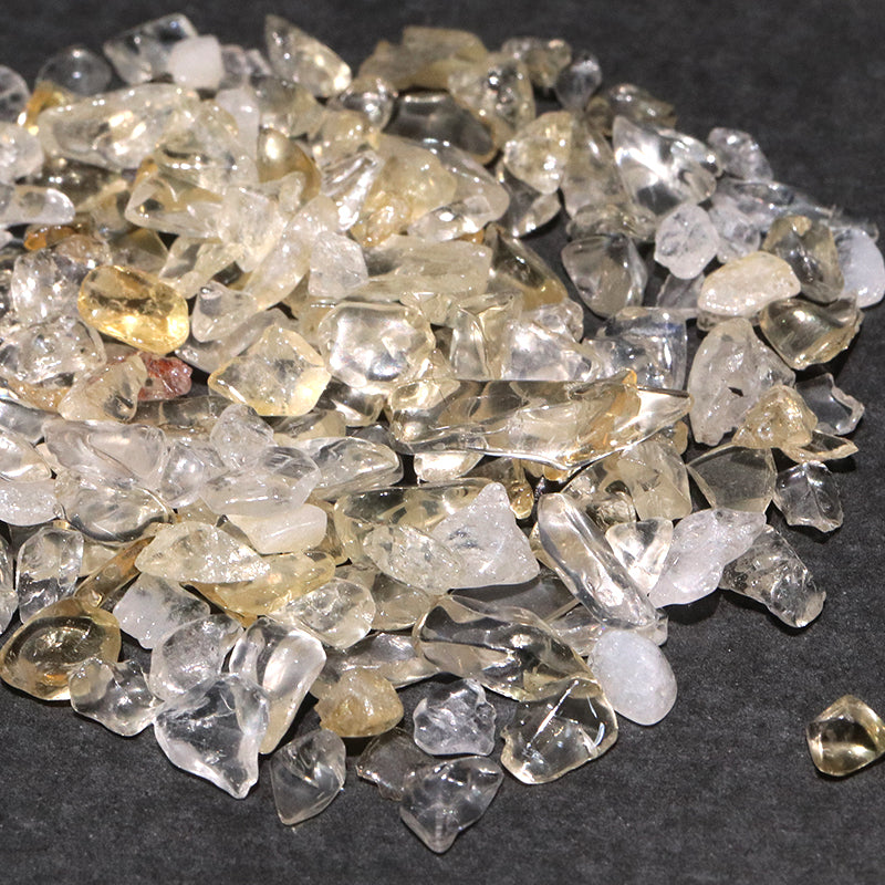 シトリン　さざれ　約3～7mm　約1kg  [co-g2343]