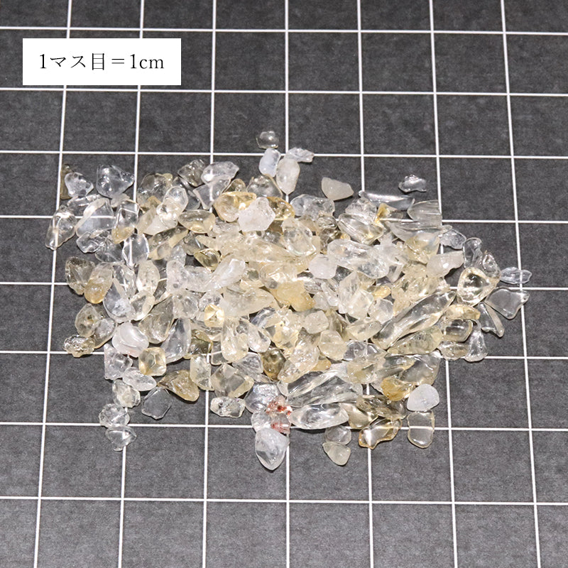 シトリン　さざれ　約3～7mm　約1kg  [co-g2343]
