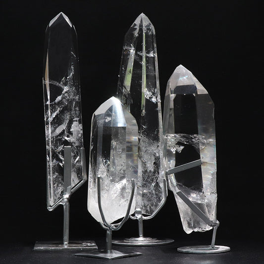 置物　レムリアンシード　ブラジル産　台付き  [co-g2211]