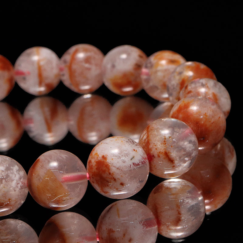 ブレス　セリサイトインクォーツ＜ブラジル産＞　丸 [co-g2271]