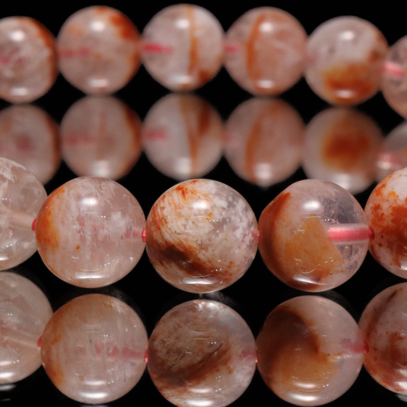 ブレス　セリサイトインクォーツ＜ブラジル産＞　丸 [co-g2271]