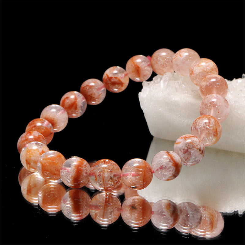 ブレス　セリサイトインクォーツ＜ブラジル産＞　丸 [co-g2271]