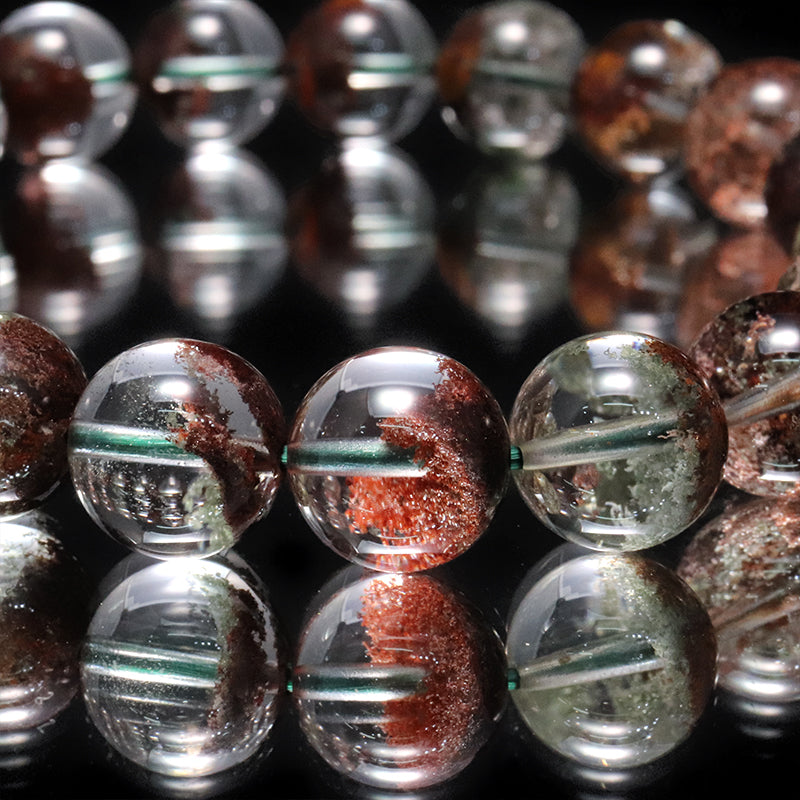 ブレス　ガーデンクォーツ＜ブラジル産＞　丸  [co-g2276]