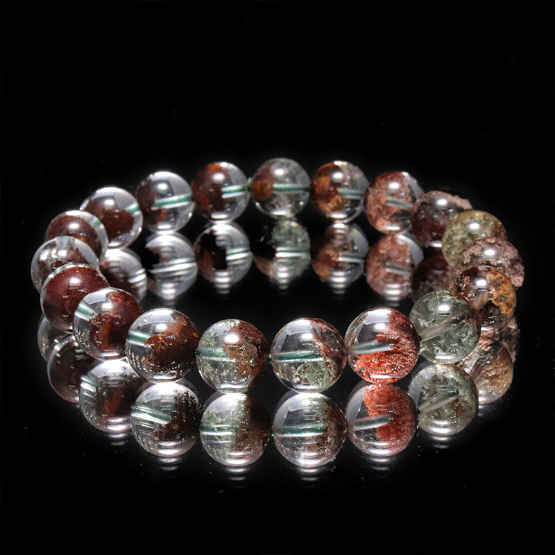 ブレス　ガーデンクォーツ＜ブラジル産＞　丸  [co-g2276]