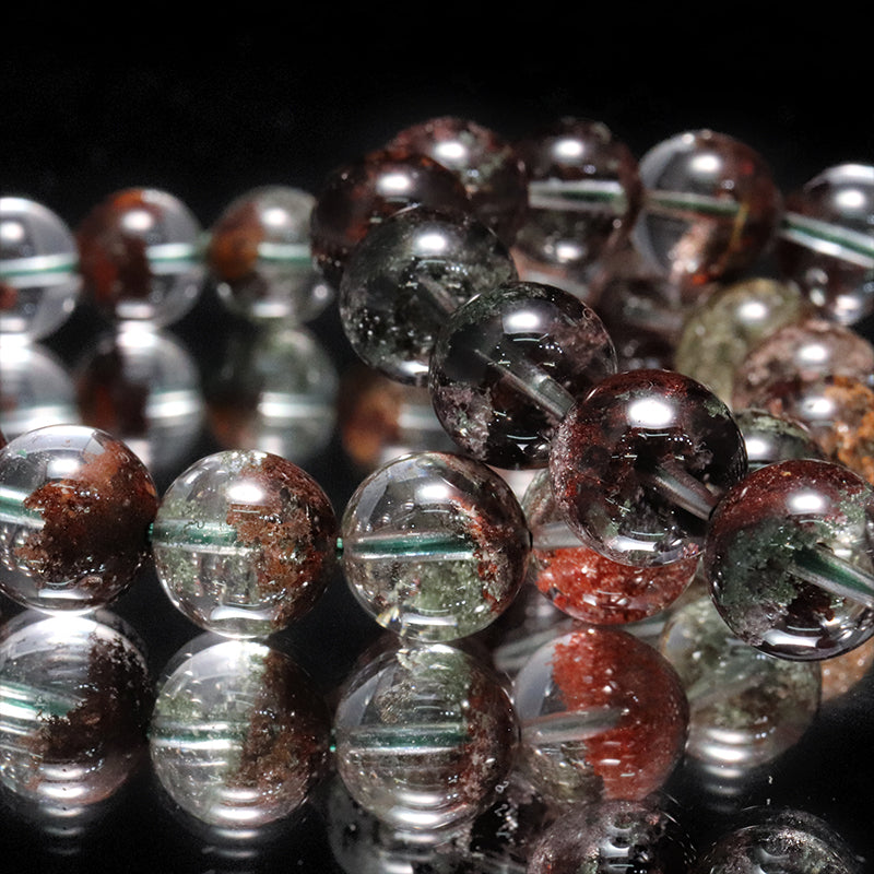 ブレス　ガーデンクォーツ＜ブラジル産＞　丸  [co-g2276]